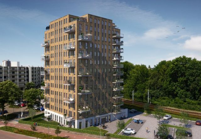 Tekening van nieuwbouwproject Residence du Govert in Zoetermeer.