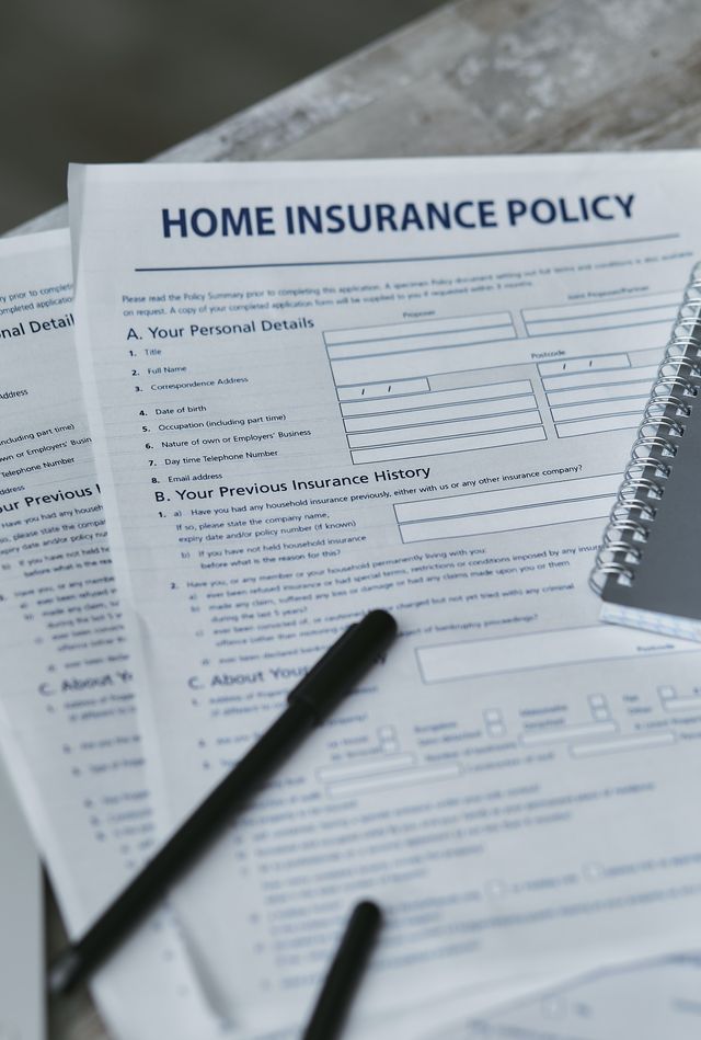 Home insurance contract.