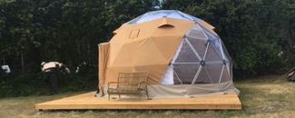 4 persoons tent, verhuurd door camping Stortemelk