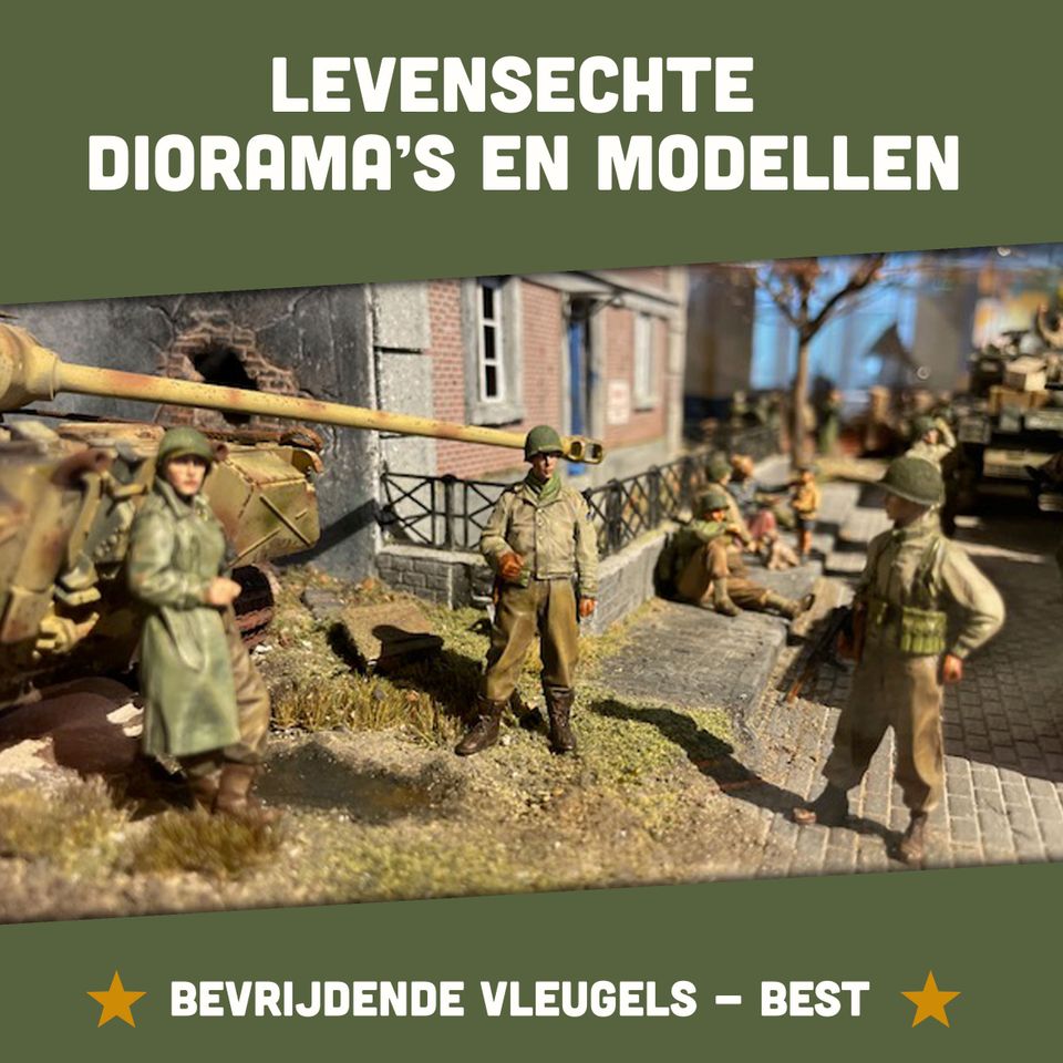 21 april WW2 Modelbouwdag bij Bevrijdende Vleugels