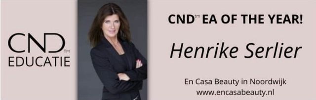 CND Education Ambassador of the year Henrike Serlier