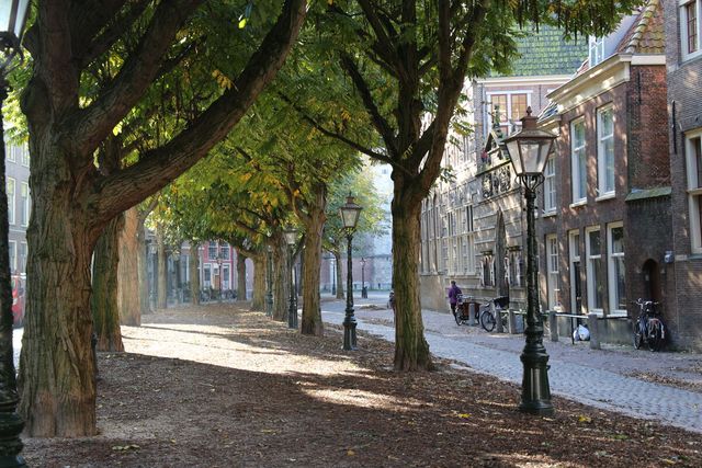 Hooglandsekerkgracht in Leiden
