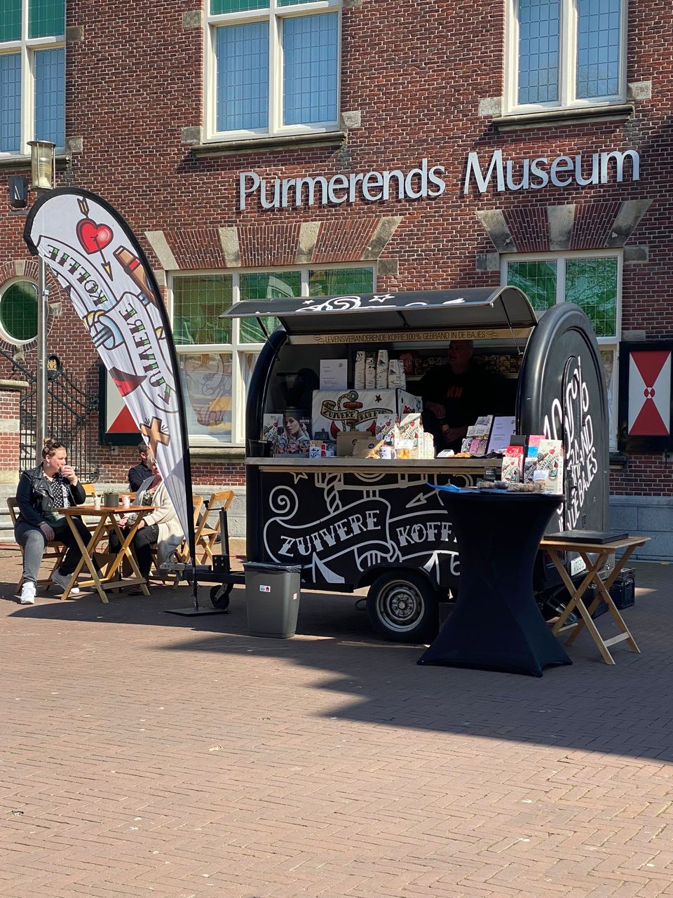 Zuivere Koffie op de Laag Hollandse Makersmarkt.