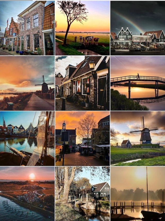 Overzichtsfoto van de Instagram pagina van Laag Holland.