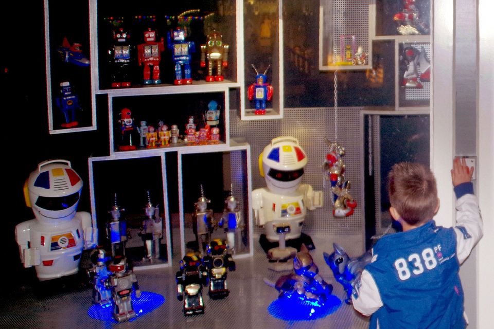 Robots bij Speelgoedmuseum Spelebos