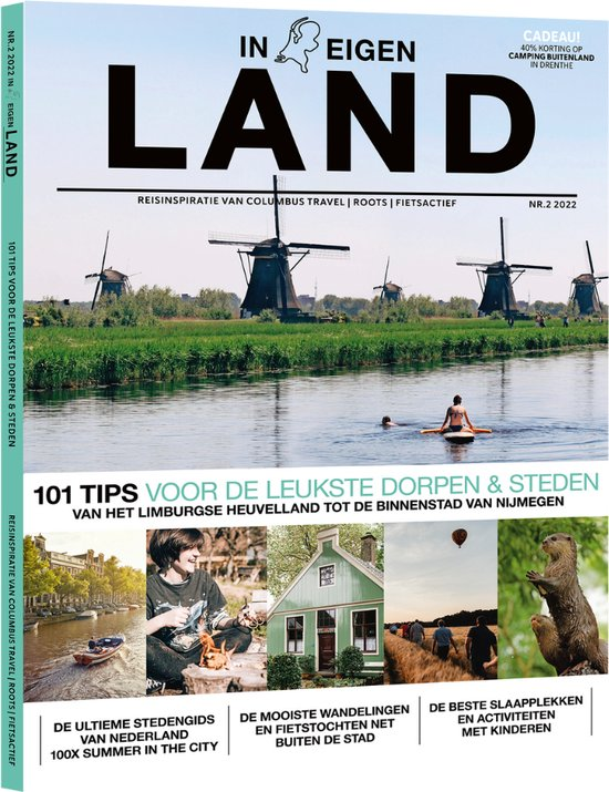 De cover van de tweede editie van het magazine 'In eigen land'.