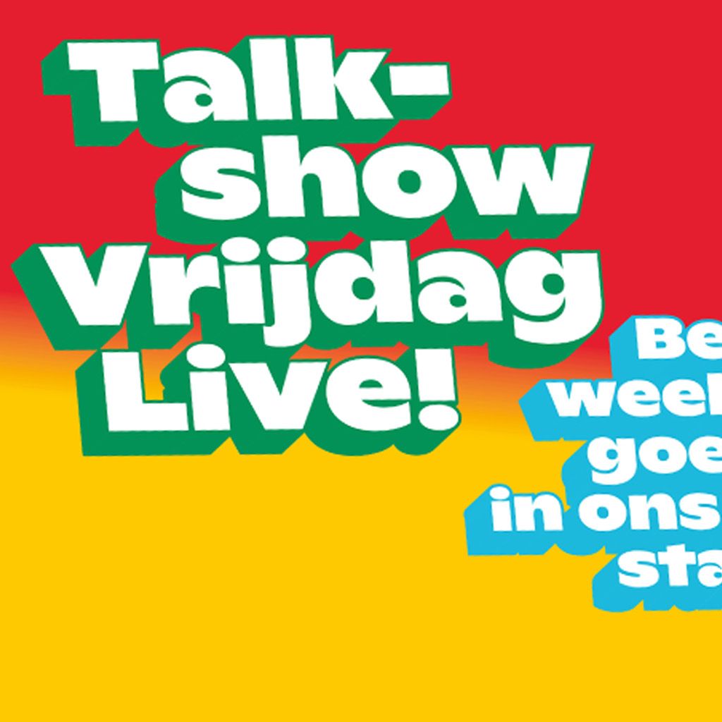 Talkshow Vrijdag Live, elke vrijdag in Bibliotheek Neude Utrecht