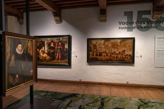 Werkkamer van Willem van Oranje in het Museum Prinsenhof Delft