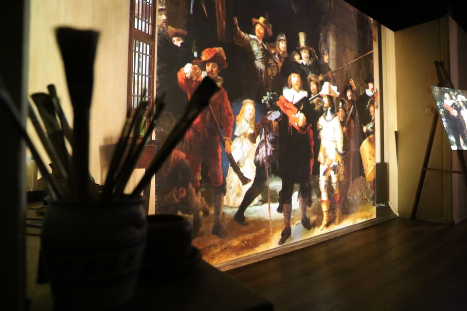 De Young Rembrandt Studio in Leiden.
