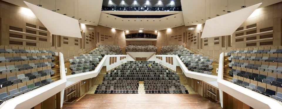 Muziekgebouw Eindhoven, chairs, concert hall