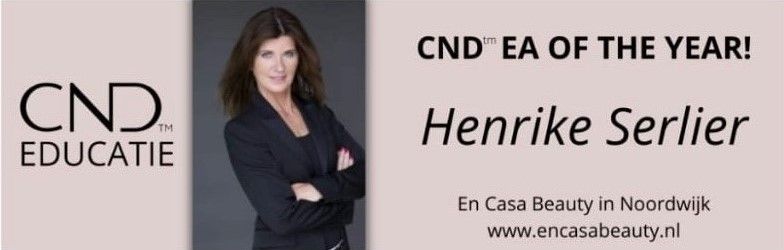 CND Education Ambassador of the year Henrike Serlier