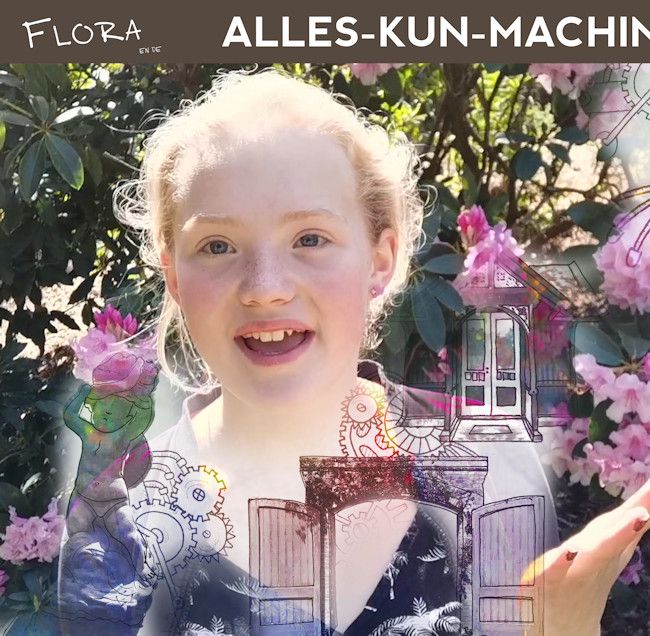 Parkspel 'Flora en de Alles-kun-machine' bij Wintertuin Experience