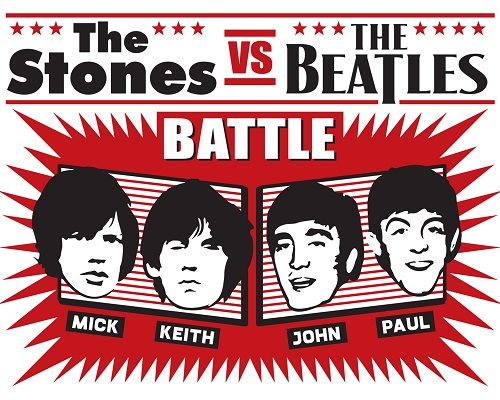 The Stones vs The Beatles Battle